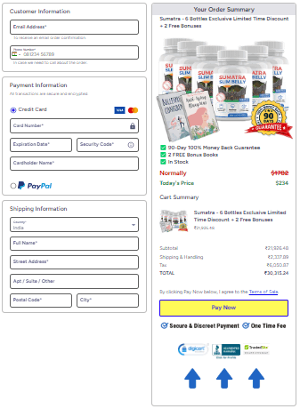 sumatra slim belly tonic pricing